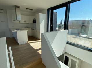 Moderne DG-Maisonette auf 2 Ebenen mit 3 Terrassen und Weitblick (Donau & Berge) | U1 Nähe, 765000 €, Immobilien-Wohnungen in 1220 Donaustadt