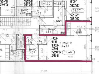Helle, renovierte Garconniere mit schönem Ausblick über Wien, teilw. möbliert & WAMA. Im letzen Stock, nähe Westbahnhof. Studentenhit, Pendler etc., 798 €, Immobilien-Wohnungen in 1150 Rudolfsheim-Fünfhaus