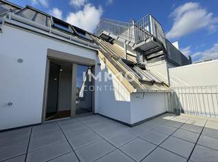 Unglaublich helle 2-Zimmer-Wohnung mit Südost-Terrasse – top angebundener Erstbezug BEIM DONAUUFER, 366300 €, Immobilien-Wohnungen in 1210 Floridsdorf