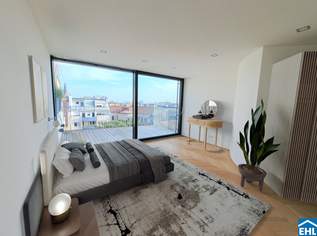 Stilvolle Maisonettewohnung mit Kamin und Dachterrassen im 4. Bezirk, 2495000 €, Immobilien-Wohnungen in 1040 Wieden