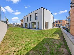 Belagsfertige Doppelhaushälfte in Ziegelmassivbauweise – nahe Wien, 0 €, Immobilien-Häuser in 2284 Untersiebenbrunn