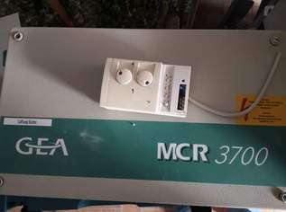 GEA MCR 3700 Steuerung GEA MCR 3700 Steuerung