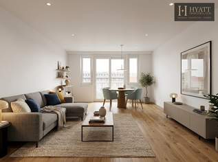 Urban wohnen, überraschend ruhig leben – stilvoll sanierter Altbau mit Lift, Freiflächen und moderner Energietechnik, 299000 €, Immobilien-Wohnungen in 1070 Neubau