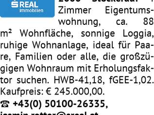 2000 Stockerau: 4, 245000 €, Immobilien-Wohnungen in 2000 Gemeinde Stockerau