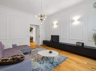 Altbauwohnung Highlight im Herzen der Stadt - Grundriss ideal - barrierefrei | Gartennutzung - Summer Feeling pur!, 739000 €, Immobilien-Wohnungen in 1040 Wieden