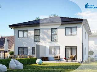 Feldhase | Doppelhaushälfte zum Selbstgestalten | belagsfertig, 394200 €, Immobilien-Häuser in 4482 Ennsdorf