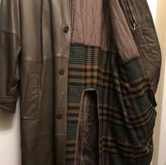 Eleganter Herren Nappaledermantel Eleganter Herren Nappaledermantel