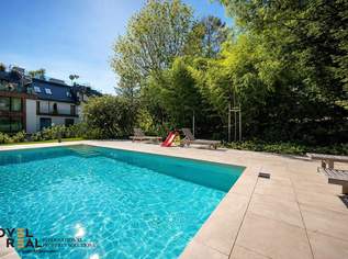 Erstbezug - Traumhaftes Penthouse mit Dachgarten und eigenem Pool, 4490000 €, Immobilien-Wohnungen in 1190 Döbling