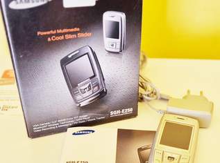 Samsung SGH-E250 Schiebehandy in Originalverpackung Samsung SGH-E250 Schiebehandy in Originalverpackung