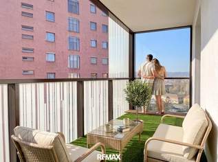Panoramablick über Wien – gepflegte 3-Zimmer-Eckwohnung mit Loggia im 12. Stock, 499000 €, Immobilien-Wohnungen in 1100 Favoriten Panoramablick über Wien – gepflegte 3-Zimmer-Eckwohnung mit Loggia im 12. Stock, 499000 €, Immobilien-Wohnungen in 1100 Favoriten