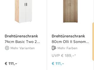 Kleiderschrank. originalverpackt, 75 €, Haus, Bau, Garten-Möbel & Sanitär in 1020 Leopoldstadt
