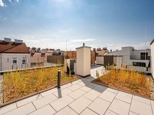 ++NEU++ Fantastische 2-Zimmer Dachgeschoss-ERSTBEZUG mit 4 Terrassen! Provisionsfrei, 1399 €, Immobilien-Wohnungen in 1120 Meidling