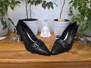 RALPH LAUREN Leder-Pumps in schwarz - Gr. 41 - neuwertig, 80 €, Kleidung & Schmuck-Damenkleidung in 1020 Leopoldstadt