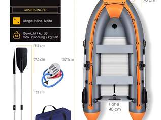 SCHLAUCHBOOT mit Elektromotor SCHLAUCHBOOT mit Elektromotor