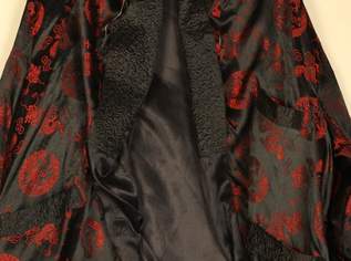 Seidenjacke / Kimono rot, Gr. S