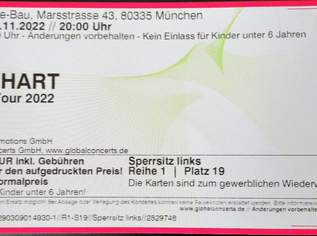 2 Konzertkarten Beth Hart 14.11.2022 München, 178.4 €, Marktplatz-Musik & Musikinstrumente in 1160 Ottakring