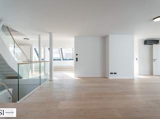 Luxus über den Dächern Wiens – exklusives Penthouse mit 360°-Panoramablick und drei Terrassen, 1890000 €, Immobilien-Wohnungen in 1050 Margareten