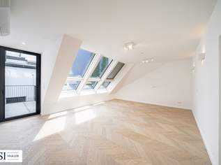 PRUNKSTÜCK: Exklusiver Dachtraum im sanierten Altbau – Großzügige Freifläche und nachhaltige Bauweise, 689000 €, Immobilien-Wohnungen in 1090 Alsergrund