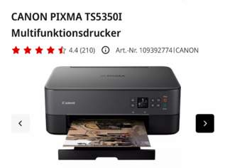 Canon Prixma TS 5350, 200 €, Marktplatz-Kameras & TV & Multimedia in 1120 Meidling