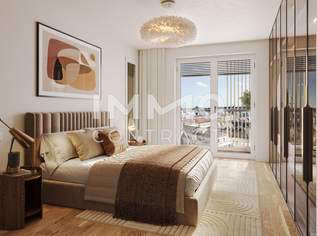 8. Stock! PROVISIONSFREIE Zweizimmer-Wohnung mit attraktiver Freifläche direkt am Hauptbahnhof, 399000 €, Immobilien-Wohnungen in 1100 Favoriten