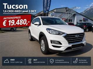 Tucson 1,6 CRDI 4WD Level 3 DCT, 19480 €, Auto & Fahrrad-Autos in 5081 Anif