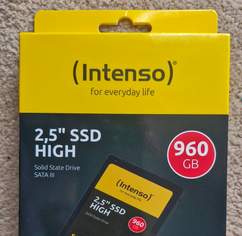 960GB SATA SSD von INTENSO (High Speed, neu, ovp), 95 €, Marktplatz-Computer, Handys & Software in 3100 St. Pölten
