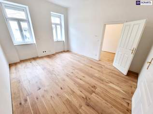 Neuer Preis! Erstbezug - Frisch sanierte Altbauwohnung! Hier will ich leben! Traumhaft saniertes Altbauhaus + Hofseitiger und riesiger Allgemeingarten + Lebensqualität + Luftwärmepumpe! Jetzt zugreifen!, 227000 €, Immobilien-Wohnungen in 1210 Floridsdorf