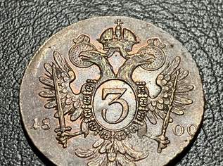 3 Kreuzer 1800 S (Schmöllnitz), Franz II./ I. (1792-1835), Cu