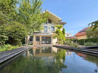Ruhe, Raum und Qualität: Großes Einfamilienhaus mit Naturpool, Teich und Wärmepumpe, 1100000 €, Immobilien-Häuser in 3430 Gemeinde Tulln an der Donau Ruhe, Raum und Qualität: Großes Einfamilienhaus mit Naturpool, Teich und Wärmepumpe, 1100000 €, Immobilien-Häuser in 3430 Gemeinde Tulln an der Donau