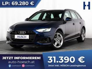 A4 Avant 40 TDI quattro adv. BLACK MEMORY LEDER ASSISTENZ++, 32890 €, Auto & Fahrrad-Autos in 2512 Katastralgemeinde Tribuswinkel
