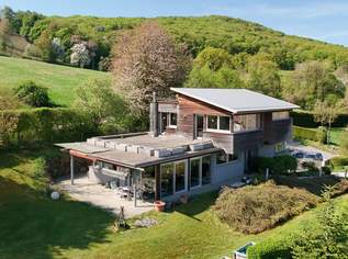 Nachhaltig wohnen mit Erdwärme – Architektenhaus in idyllischer Grünruhelage mit Weitblick, 1260000 €, Immobilien-Häuser in 3041 Asperhofen