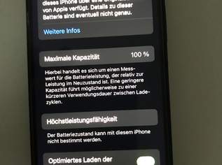 iPhone 12 mini schwarz Offen Neuer Akku Neues Display