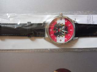 Armbnduhr , Ziffernblatt rot weiss rot und Österreich Adler Armbnduhr , Ziffernblatt rot weiss rot und Österreich Adler