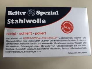 2 Packungen Stahlwolle - Reiter Spezial REZI Polierwolle