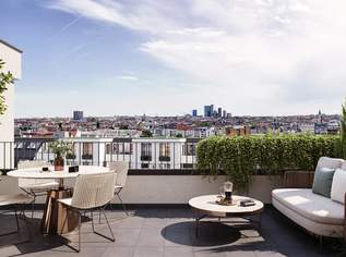 Urbanes Leben spüren. Nachhaltig wohnen, modern wachsen., 389000 €, Immobilien-Wohnungen in 1150 Rudolfsheim-Fünfhaus