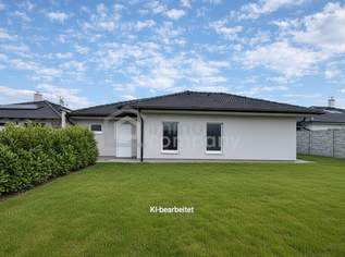 NEUBAU-FAMILIENHAUS MIT GARTEN & GARAGE | 4 ZIMMER | NÄHE WIEN | SOFORT ANFRAGEN, 470000 €, Immobilien-Häuser in 2473 Gemeinde Potzneusiedl