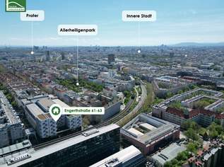 Großzügige 2-Zimmer Wohnung in toller Lage nahe der Donau - ab 01.06. beziehbar!, 1229 €, Immobilien-Wohnungen in 1200 Brigittenau