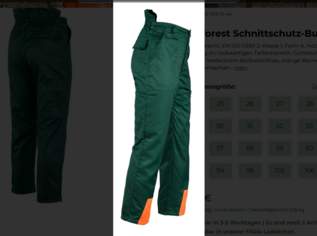 Schnittschutzhose Schnittschutzhose