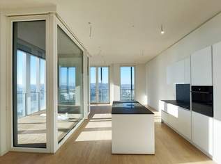 Erstbezug – 3-Zi.-Wohnung mit Rooftop Pool & Sauna, 3390 €, Immobilien-Wohnungen in 1020 Leopoldstadt