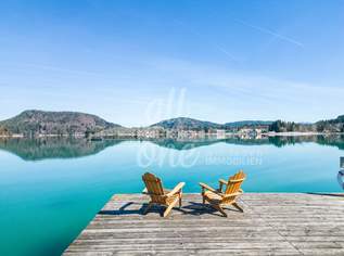 Exklusives Haus am Faaker See mit 234 m² Wohnfläche, Bootsanlegeplatz inkl. E-Boot , Badehaus/Sauna, 4900000 €, Immobilien-Häuser in 9584 Faak am See