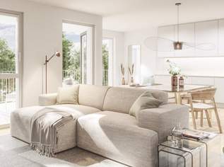 Lichtdurchflutete 2-Zimmer-Wohnung mit Balkon, 532600 €, Immobilien-Wohnungen in 1230 Liesing