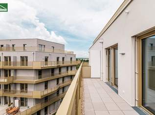 Heller und begehrter West-Balkon in absoluter Ruhelage - 2.Zimmer mit hervorragender Ausstattung (Erdwärme, PV-Anlage, "Fussbodenkühlung,.."), 290000 €, Immobilien-Wohnungen in 1210 Floridsdorf