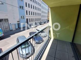 UNBEFRISTET! Kleine Zweizimmer-Loggia-Wohnung: Salzachstraße 39 w3. Miete ohne Garage € 760+Energie, 760.25 €, Immobilien-Wohnungen in 1200 Brigittenau