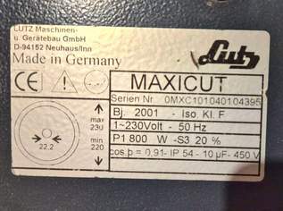 Lutz Maxicut (Fliesenschneider)