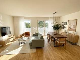 ERSTBEZUG - 3 Zimmer Gartenwohnung + 2 Bäder = DAS LAURENZ = 2 bedroom apartment+garden, 755438 €, Immobilien-Wohnungen in 1110 Simmering