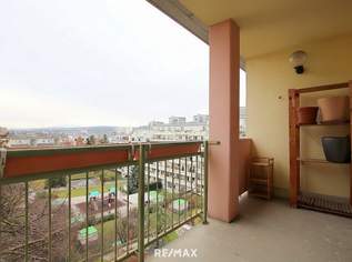2 Zimmer + Loggia + Garagenplatz, toller Ausblick (4. Liftstock), Küche separat., 1098 €, Immobilien-Wohnungen in 1140 Penzing