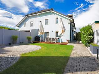 Äußerst gepflegte Doppelhaushälfte mit Doppelcarport, Klimaanlage und viel Stauraum, 449000 €, Immobilien-Häuser in 2486 Katastralgemeinde Pottendorf