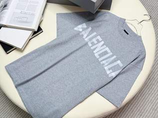 Balenciaga T-Shirt Grau Original Unisex – Oversize Fit – Neu!, 280 €, Kleidung & Schmuck-Herrenkleidung in 8010 Graz