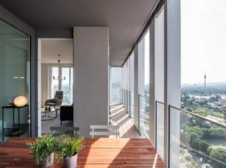 Wohnen auf höchstem Niveau – 4-Zi.-Erstbezug im TOWER HOMES, 1975 €, Immobilien-Wohnungen in 1220 Donaustadt