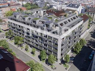 Modernes Wohnen mit Freifläche: U6 Burggasse - WOHNEN AM PARK - Urban & Grün, 309400 €, Immobilien-Wohnungen in 1160 Ottakring